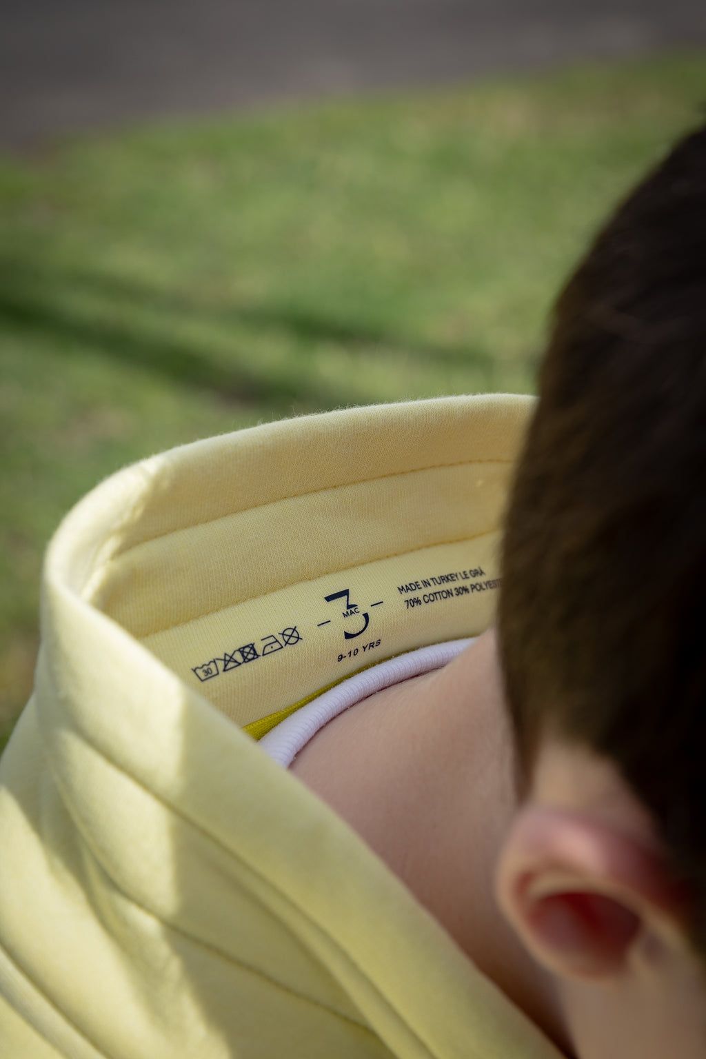 The Cowl Neck Jumper in Yellow Iris