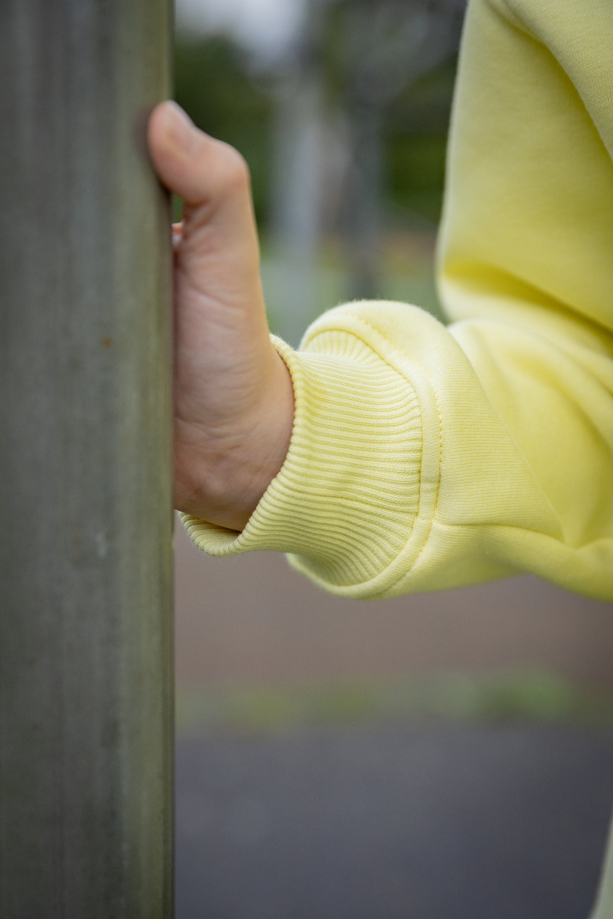 The Cowl Neck Jumper in Yellow Iris